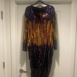 Sequin Multicolor Dress